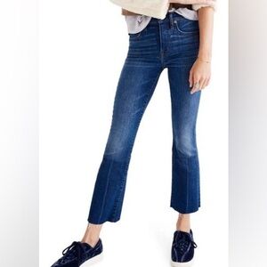 Madewell Cali Demi Boot Jeans (Size 26)
